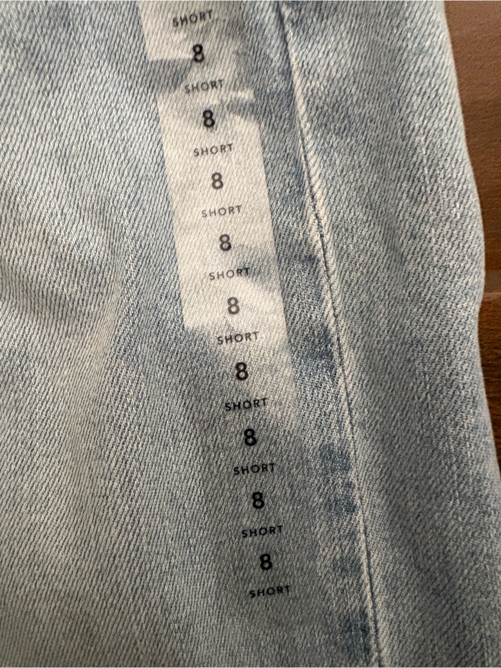 American Eagle Outfitters Light Wash High Rise Wide Leg Jeans - Picture 3 of 4